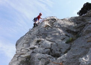  In cima alla ferrata 